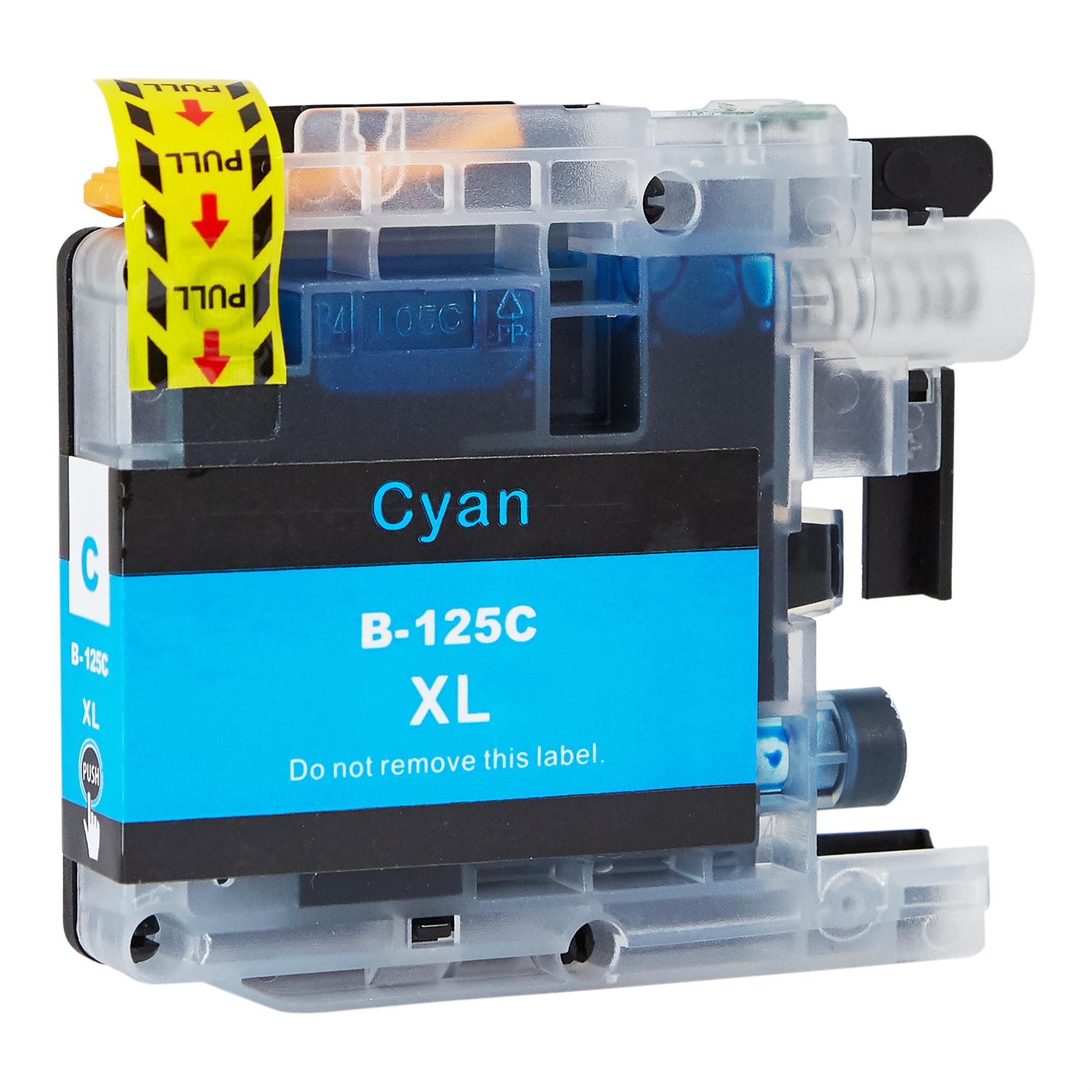 Alternativ zu Brother LC-125C XL Tinte Cyan
