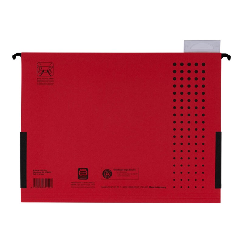 ELBA Hängetaschen chic ULTIMATE rot, 5 St.