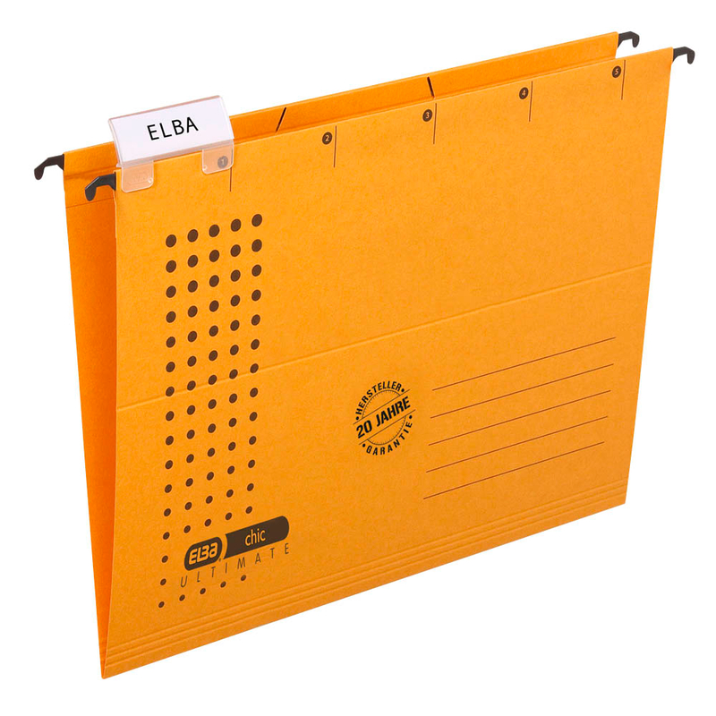 ELBA Hängemappen chic ULTIMATE gelb, 5 St.