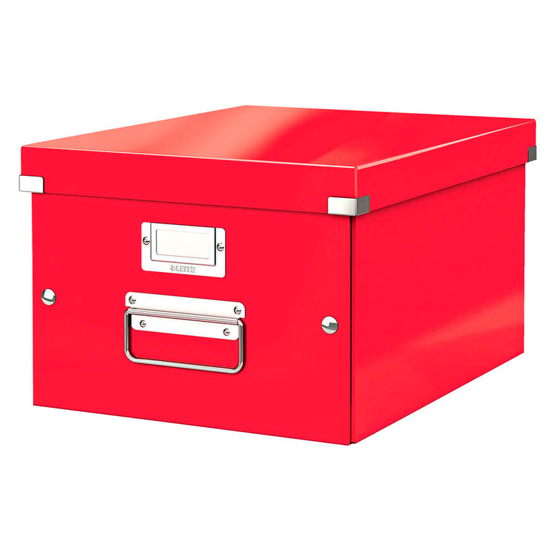 LEITZ Click & Store Aufbewahrungsbox 16,7 l rot 28,1 x 36,9 x 20,0 cm, 1 St.