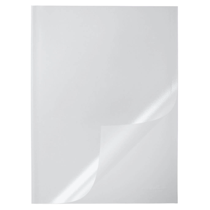 DURABLE Klemmschienenhüllen DIN A4 transparent genarbt 0,22 mm, 50 St.