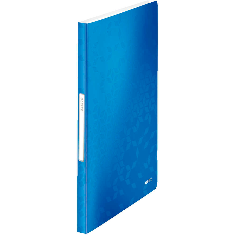 LEITZ WOW Sichtbuch DIN A4, 40 Hüllen blau-metallic, 1 St.