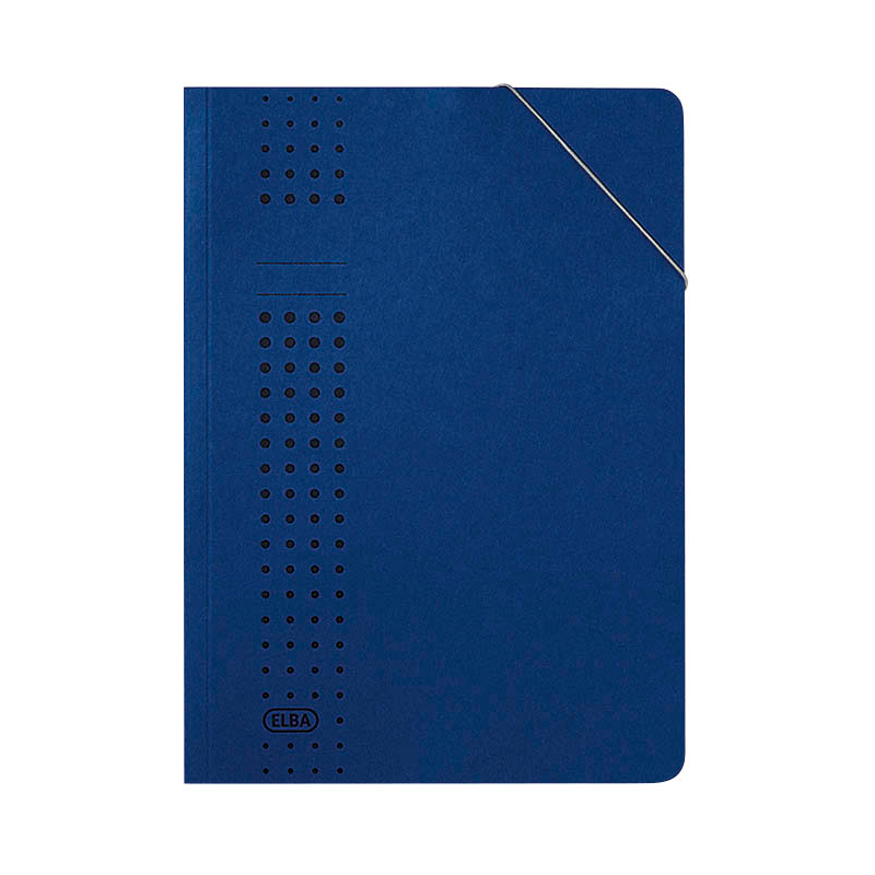 ELBA Eckspanner chic DIN A4 dunkelblau, 25 St.