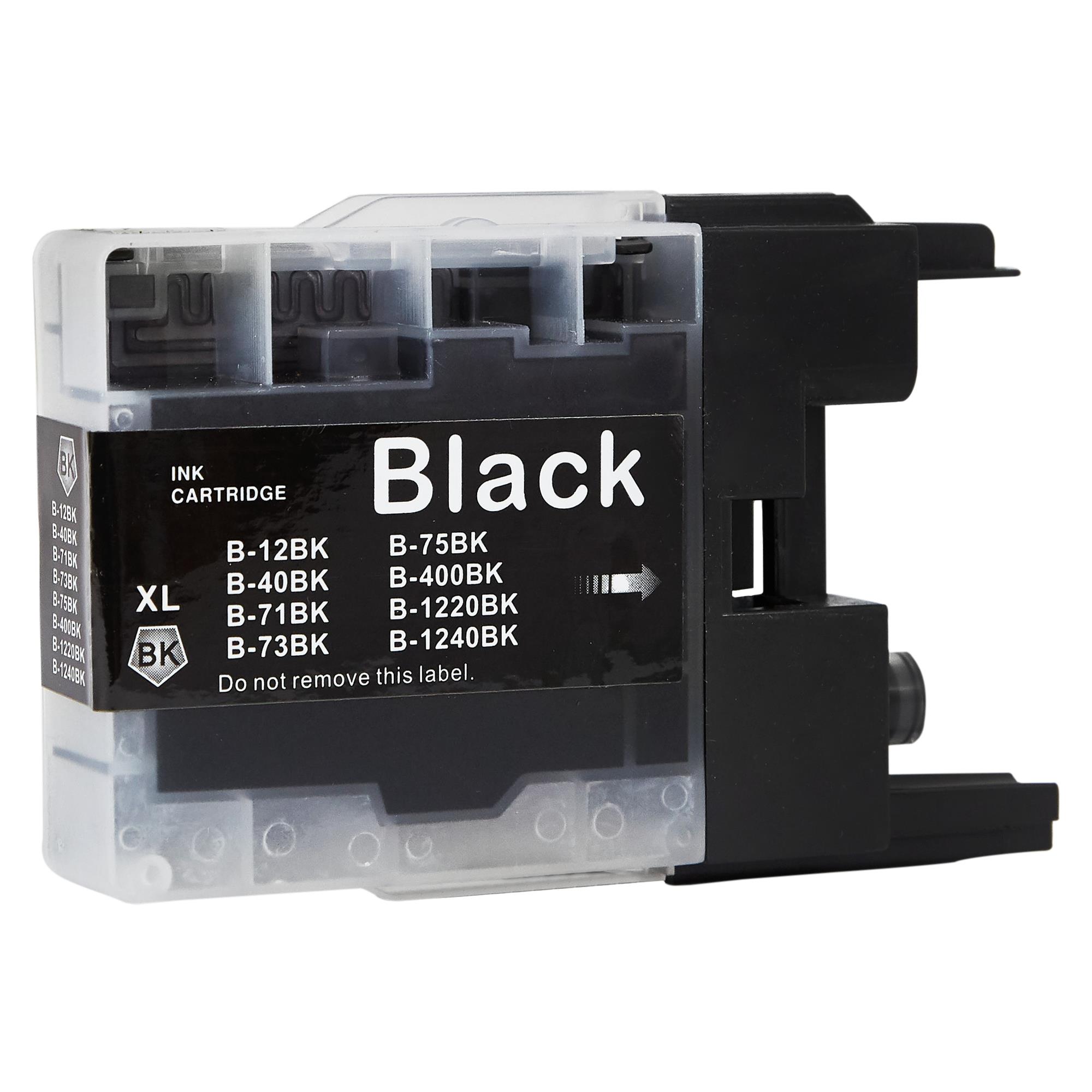 Alternativ zu Brother LC-1240BK Tinte Black