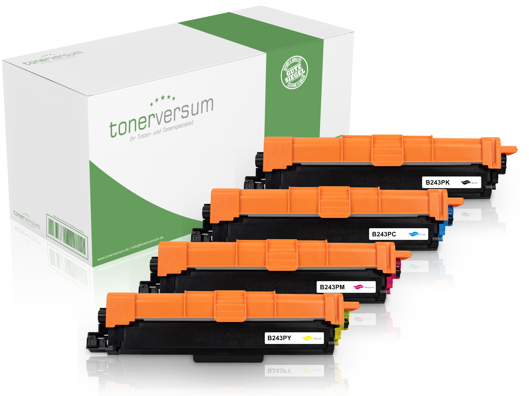 Alternativ zu Brother TN-243 Toner Multipack CMYK (4er Set)