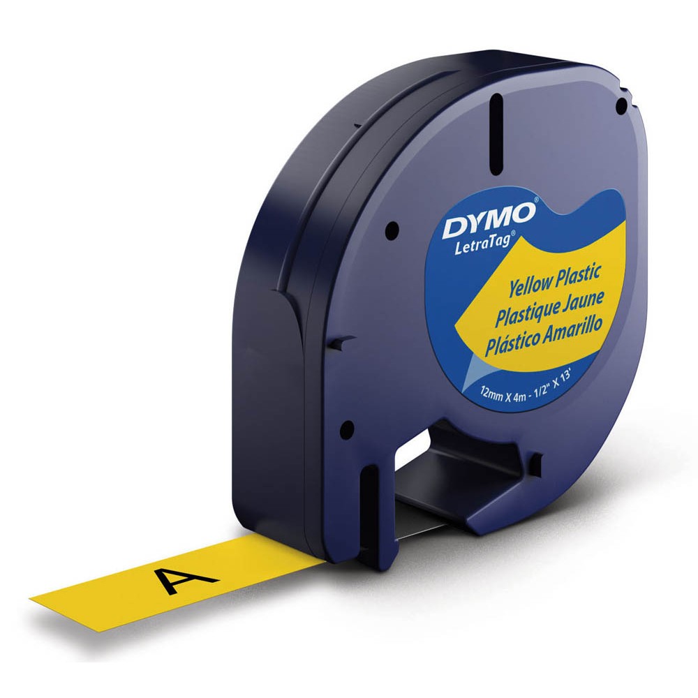 Dymo LetraTag Beschriftungsband 91241 geeignet für LT-100H / LT-100T (farbsortiert)