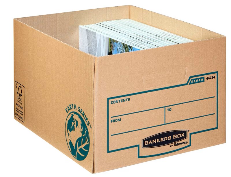 Bankers Box Archivboxen Bankers Box® Earth Series Budget Box braun 32,6 x 39,6 x 25,7 cm, 10 St.