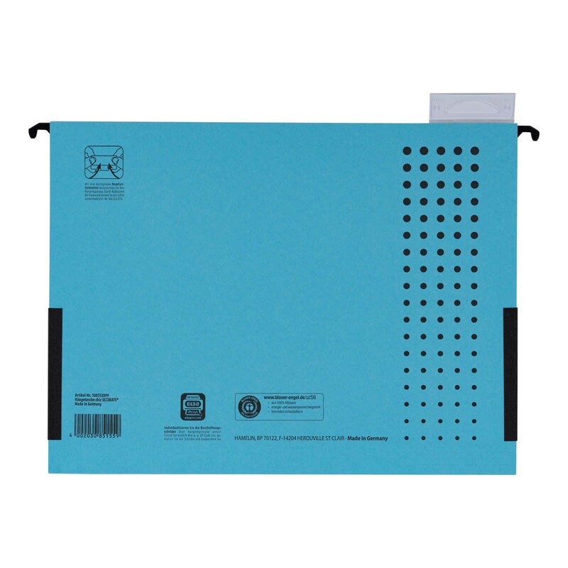 ELBA Hängetaschen chic ULTIMATE blau, 5 St.