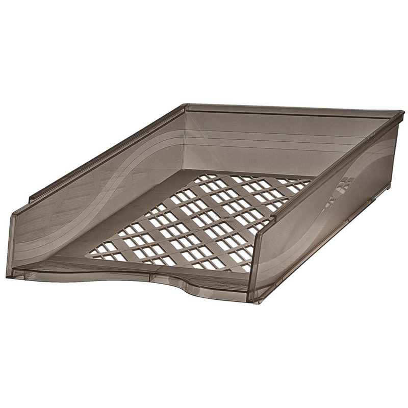 bene Briefablage grau-transparent DIN A4, 1 St.