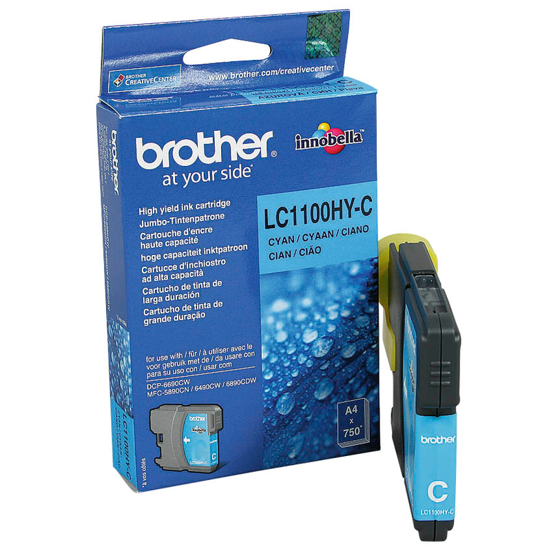 Brother LC-1100HYC Druckerpatrone cyan