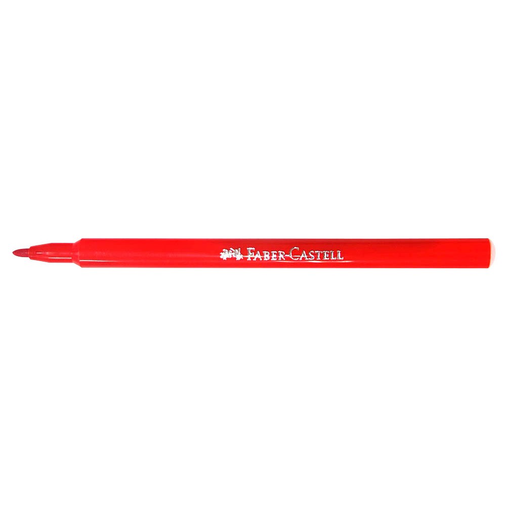 Faber-Castell Filzstifte Rundspitze 1,0 mm (12er Pack)