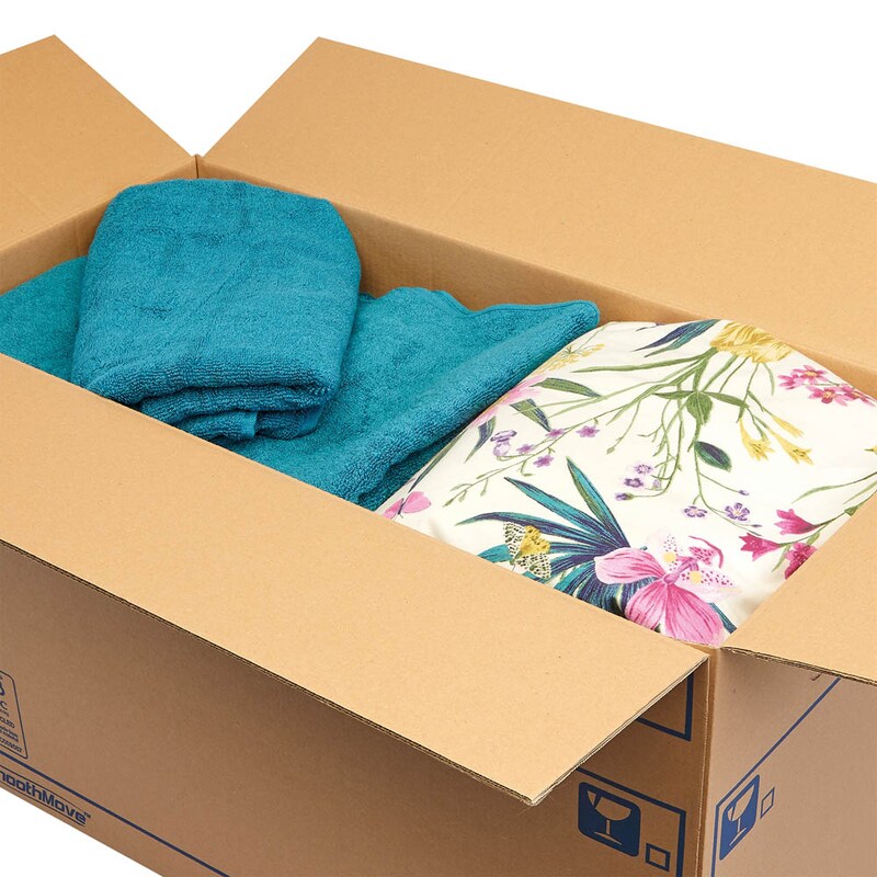 Bankers Box Umzugskartons SmoothMove Standard 70,5 x 45,0 x 33,0 cm, 10 St.