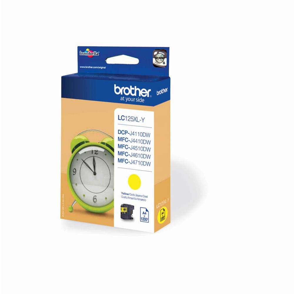 Brother LC-125 XL Y Tinte Yellow