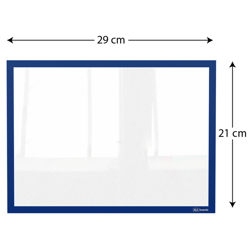 ALLboards Magnetrahmen blau A4, 5 St.