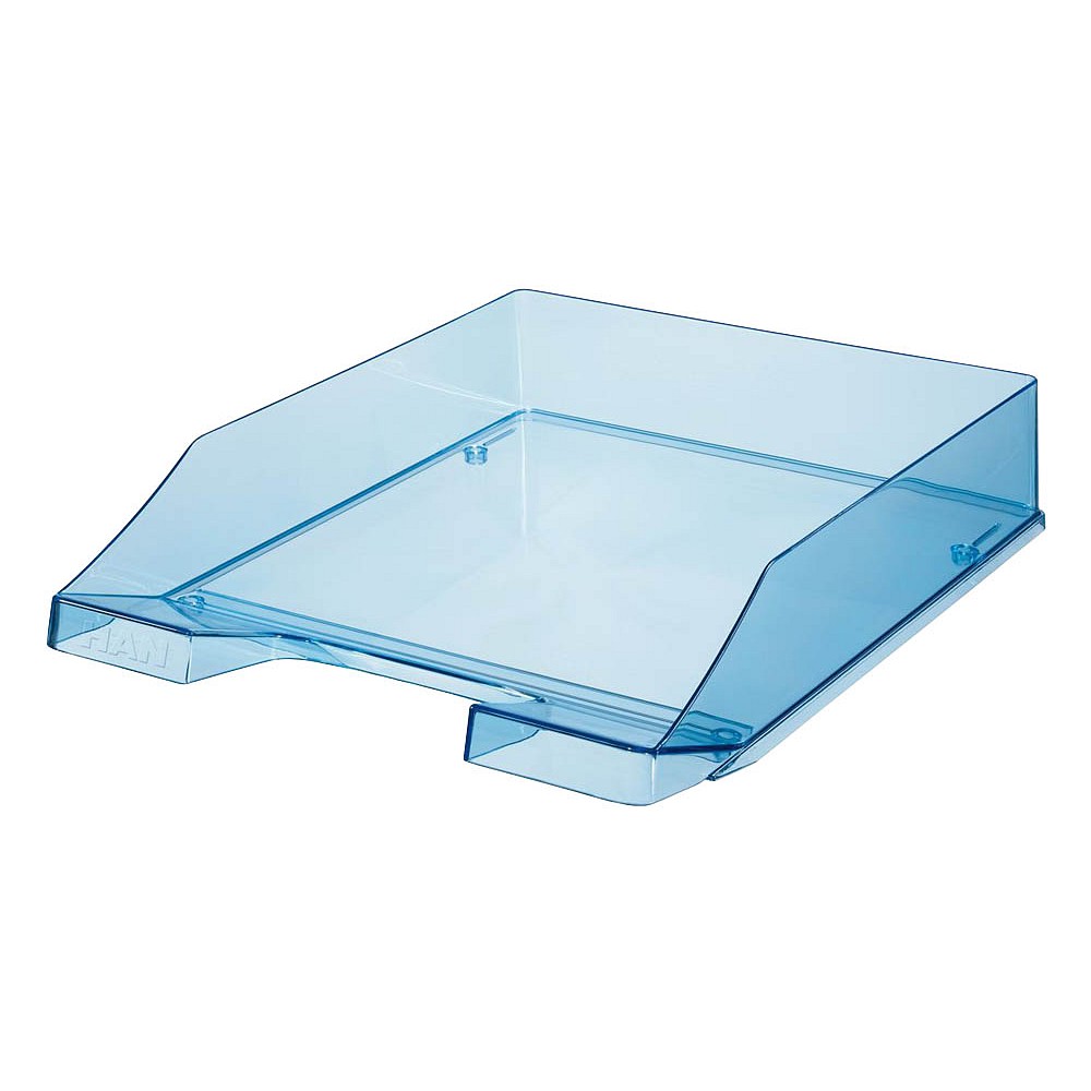 HAN Ablagefächer DIN-C4 blau-transparent stapelbar (2er Pack)