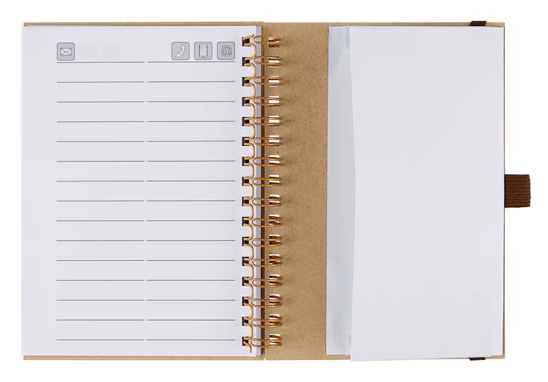 BRUNNEN Adressbuch Wire beige, 1 St.