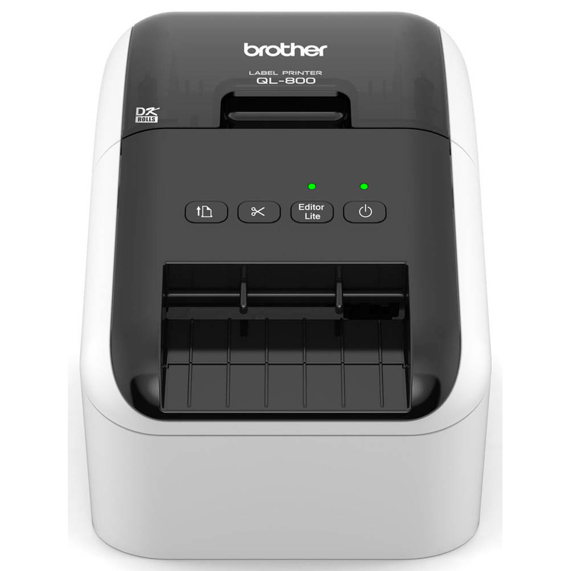 Brother QL-800 Etikettendrucker weiß, schwarz