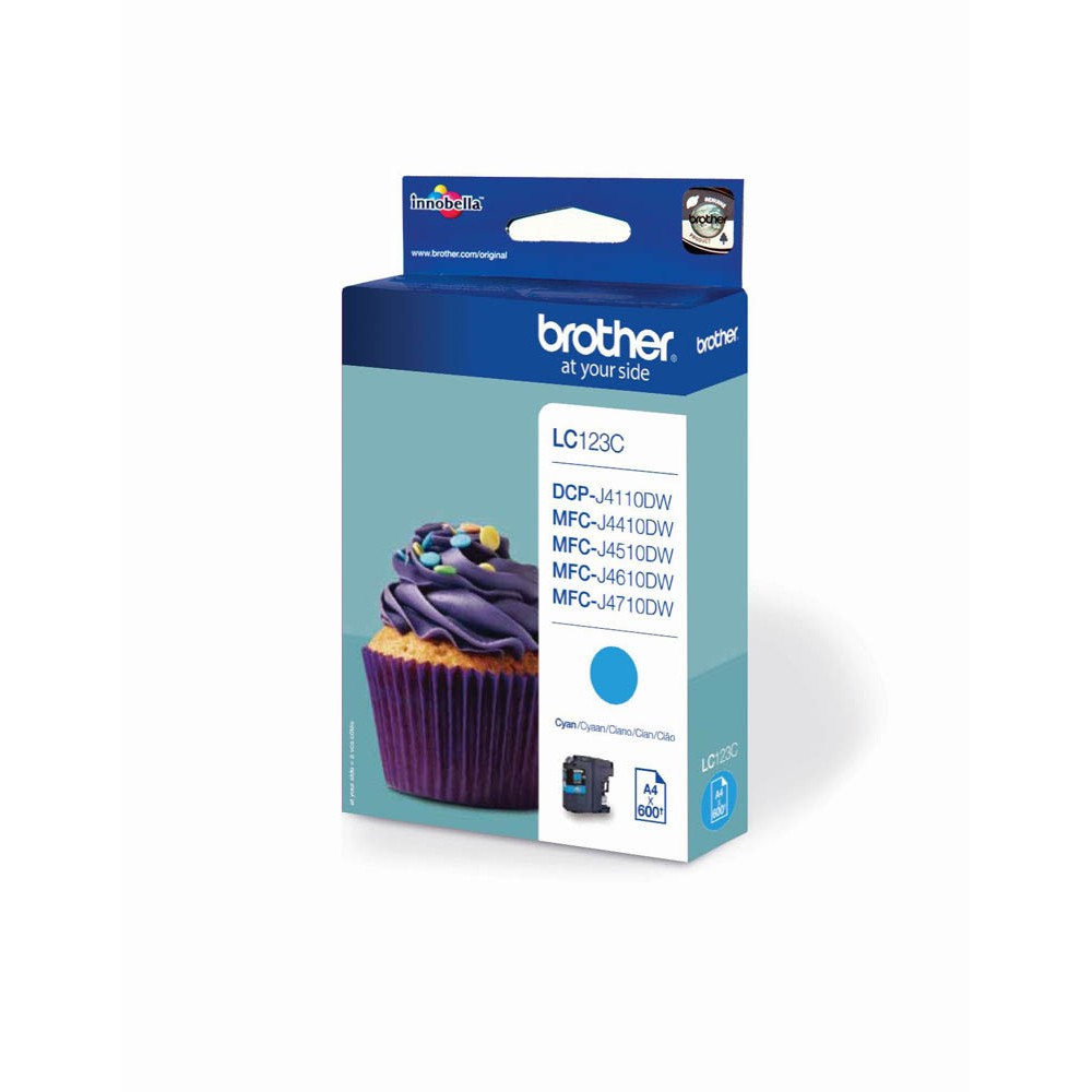 Brother LC-123C Tinte Cyan