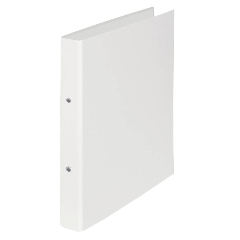 DONAU Ringbuch 2-Ringe weiß 2,5 cm DIN A4, 1 St.