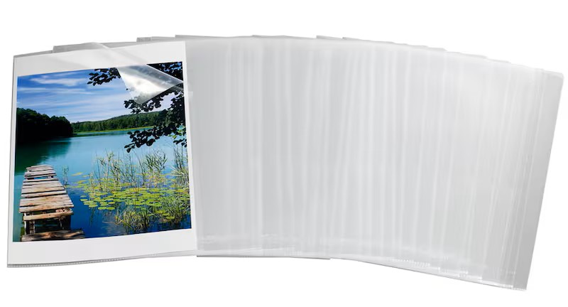 DURABLE Sichthüllen DIN A4 transparent genarbt 0,11 mm, 100 St.