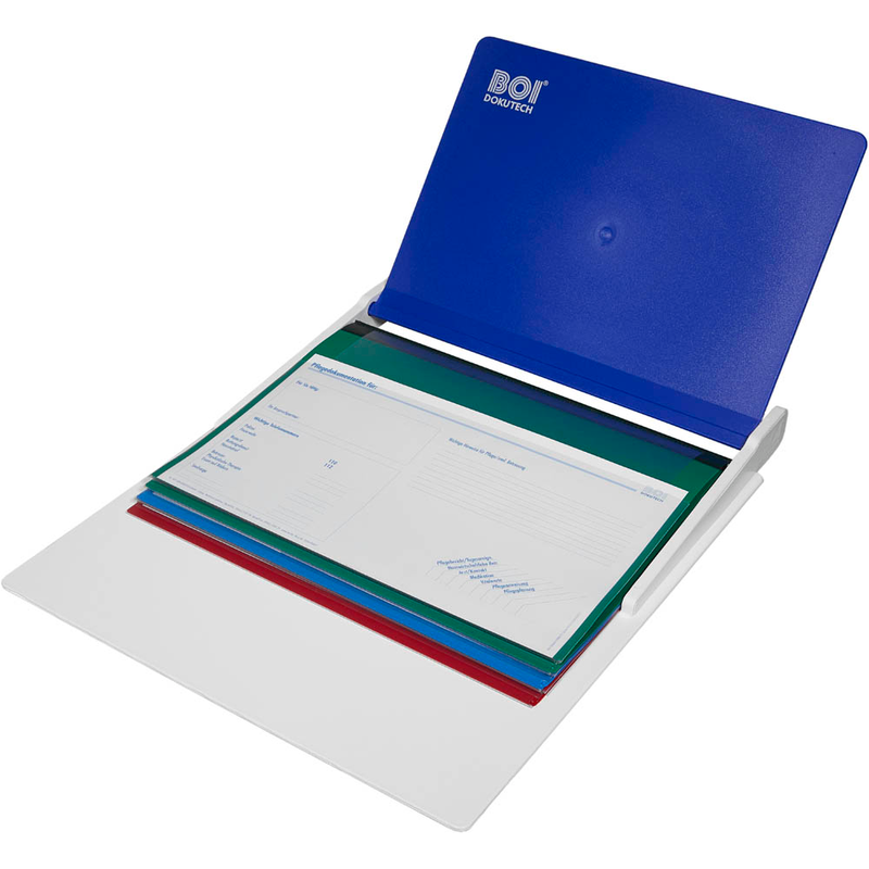 BOI Stationsmappe blau