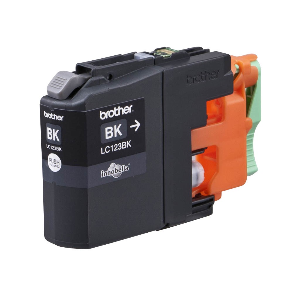 Brother LC-123BKBP2DR Tinte Black (2er Pack)