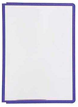 DURABLE Sichttafeln SHERPA® PANEL DIN A4 violett, Öffnung oben, 5 St.