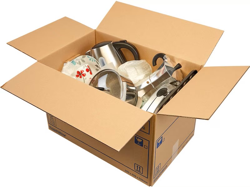 Bankers Box Umzugskartons SmoothMove Standard 55,5 x 35,5 x 36,0 cm, 10 St.