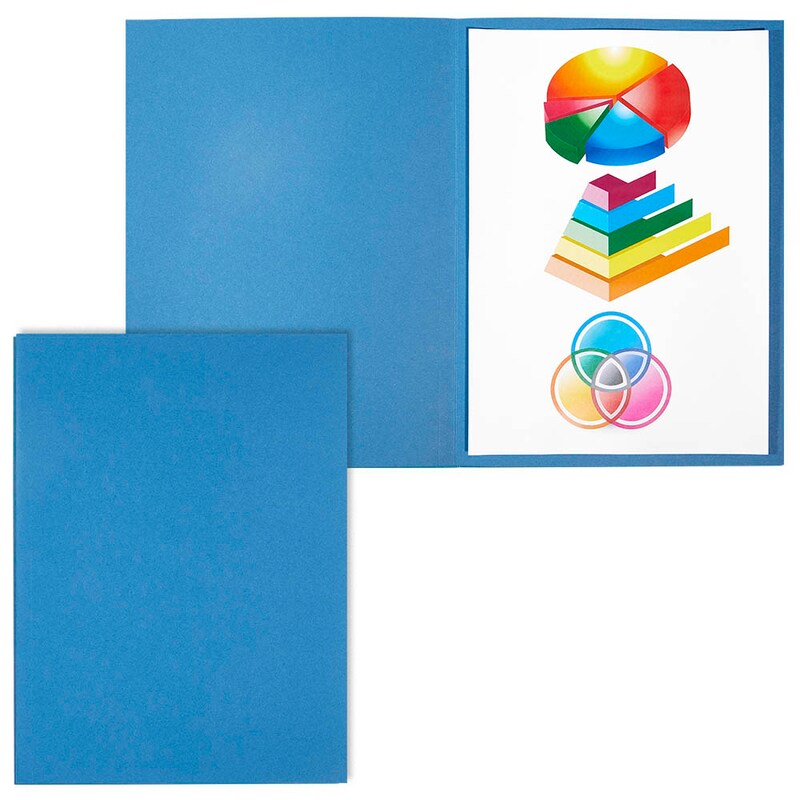 ELBA Aktendeckel Smart Line DIN A4 blau, 100 St.