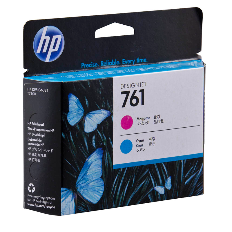 HP CH646A / 761 Druckkopf magenta, cyan