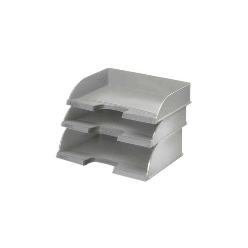 LEITZ Briefablage Jumbo quer Plus grau DIN A4, 1 St.