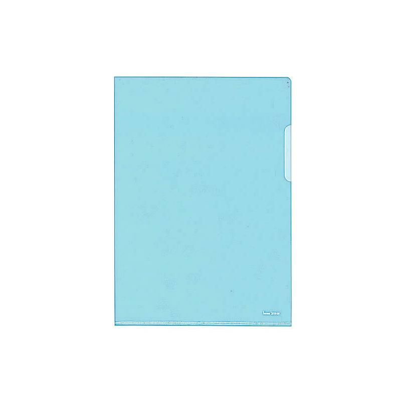bene Sichthüllen DIN A4 blau glatt 0,15 mm, 100 St.