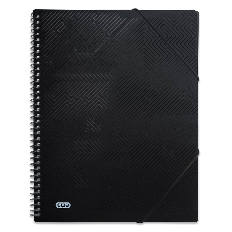 ELBA URBAN Sichtbuch DIN A4, 40 Hüllen schwarz, 1 St.