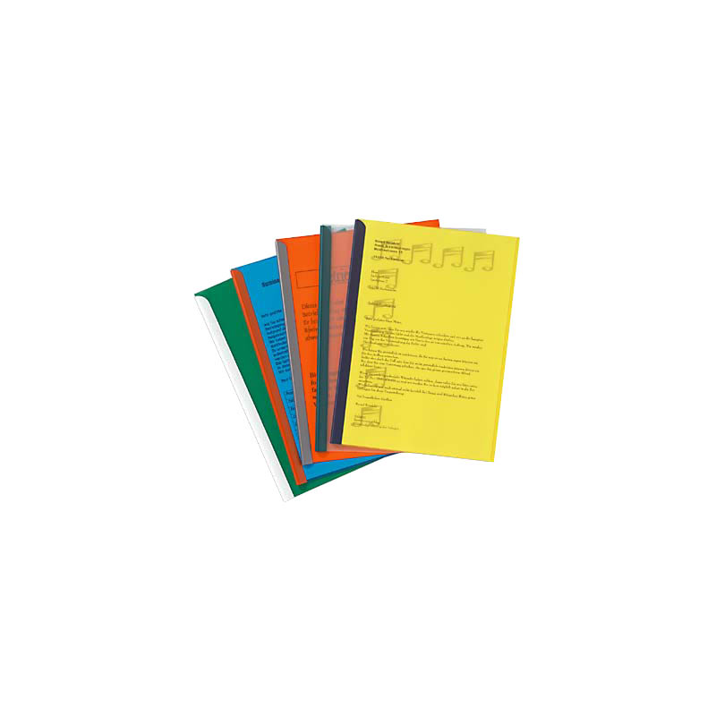 DURABLE Klemmschienen transparent DIN A4 60 Blatt, 50 St.