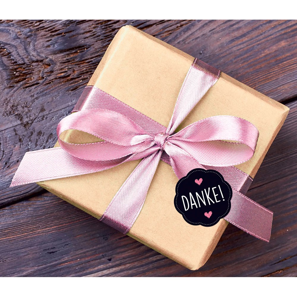 Avery Zweckform 56856 Danke Aufkleber (1 Rolle a 50 Stück)