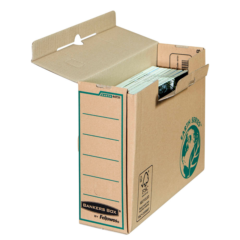 Bankers Box Archivboxen Bankers Box  Earth Series A4+ braun 10,0 x 35,0 x 26,0 cm, 20 St.