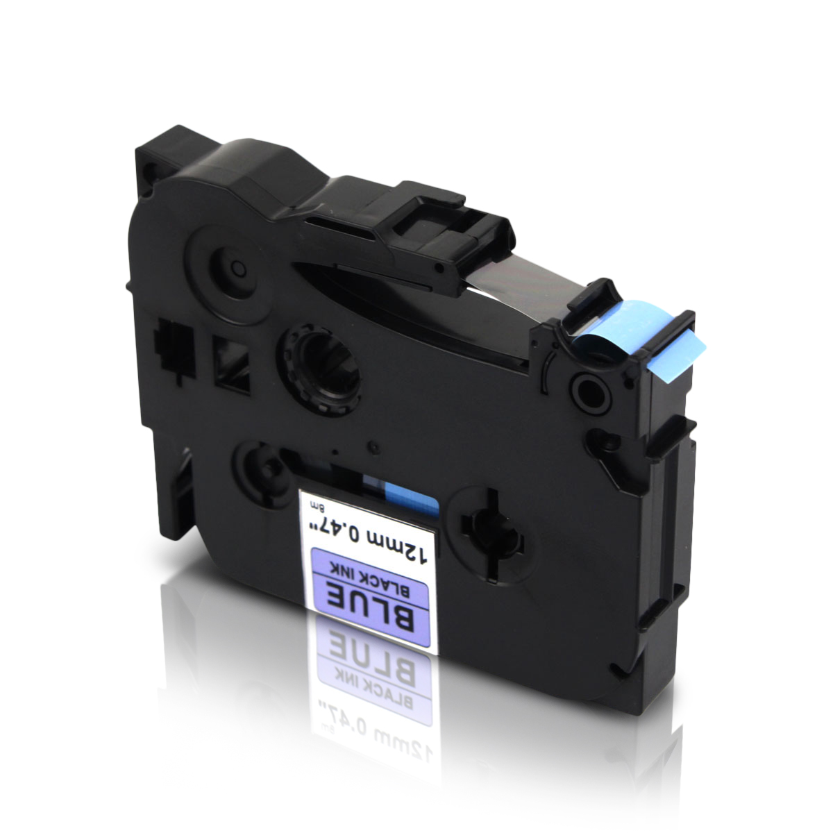 Alternativ zu Brother TZe-531 P-Touch Schriftband 12mm schwarz/blau