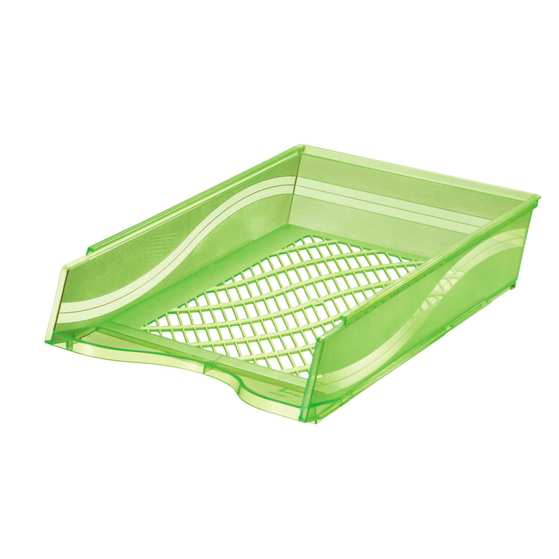 bene Briefablage grün-transparent DIN A4, 1 St.