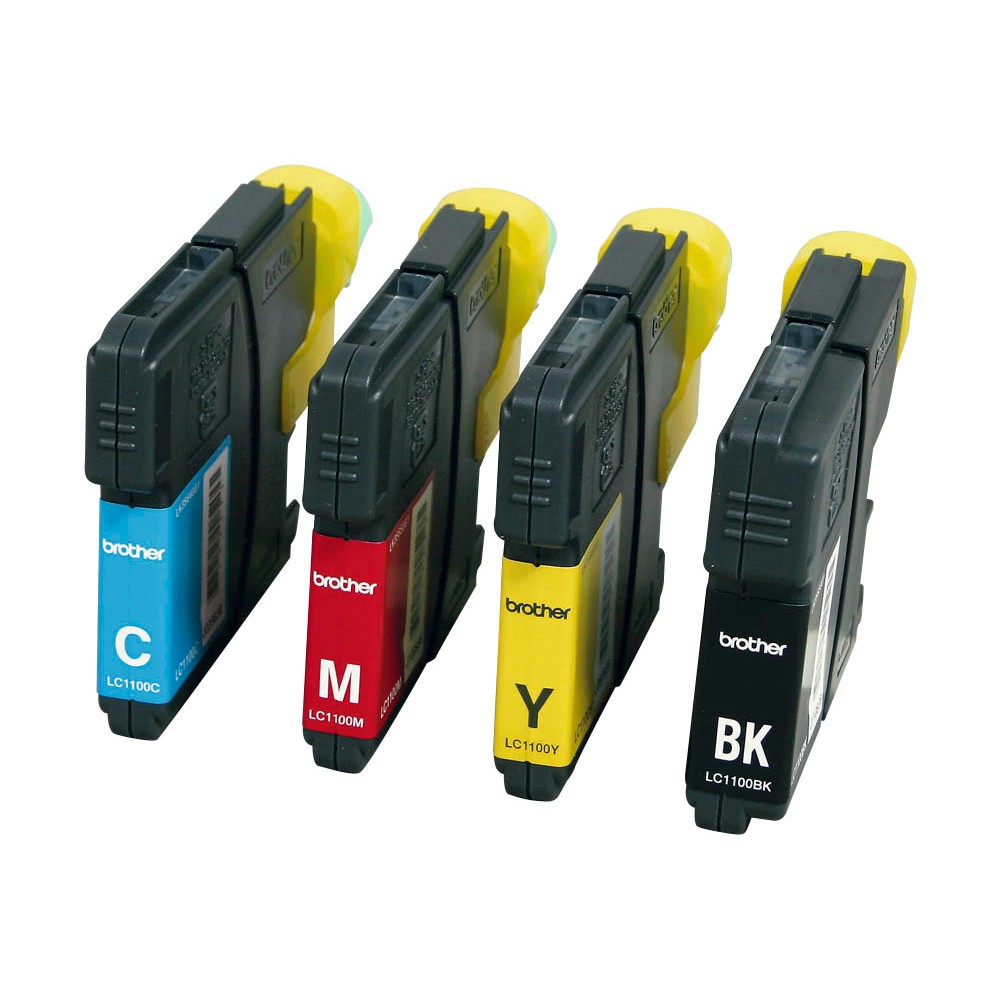 Brother LC-1100 Tinten Multipack CMYK (4er Set)