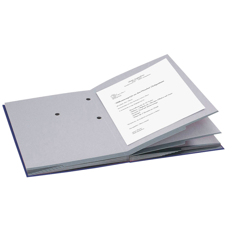 LEITZ Unterschriftenmappe Unterschriftenmappe 5700 20 Fächer blau, 1 St.