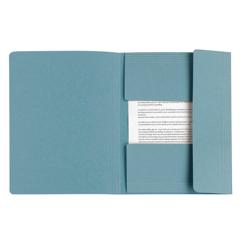 bene Sammelmappen DIN A4 blau, 5 St.