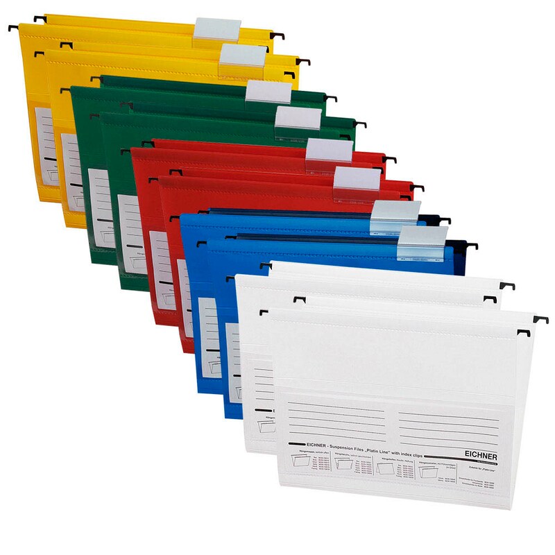 EICHNER Hängetaschen farbsortiert, 10 St.