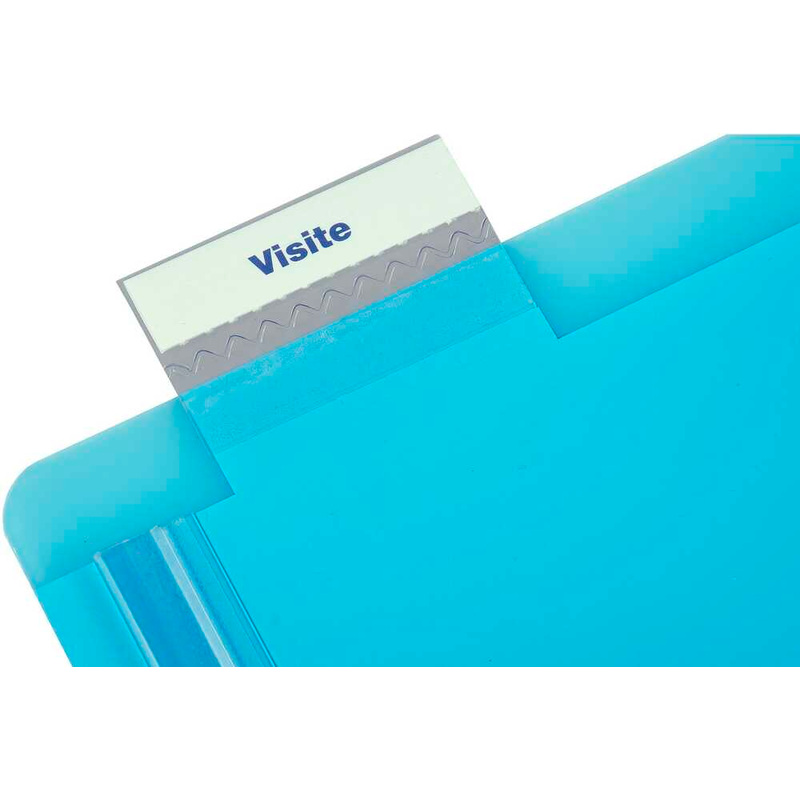 BOI Klemmbretter VISITE 9108-00180 DIN A4 blau Kunststoff, 10 St.