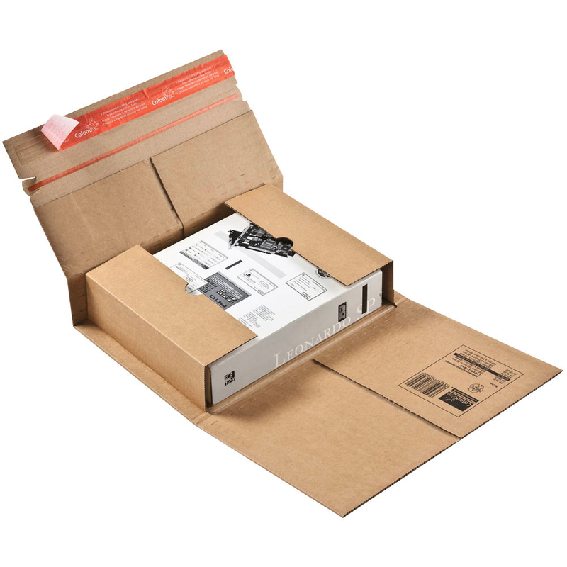 ColomPac® Buchverpackungen 35,5 x 25,0 x 10,5 cm, 20 St.
