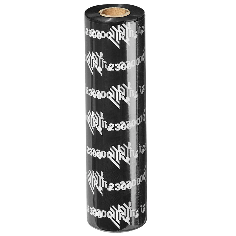 ZEBRA 5095 schwarz Thermo-Druckfolien, 12 Rollen