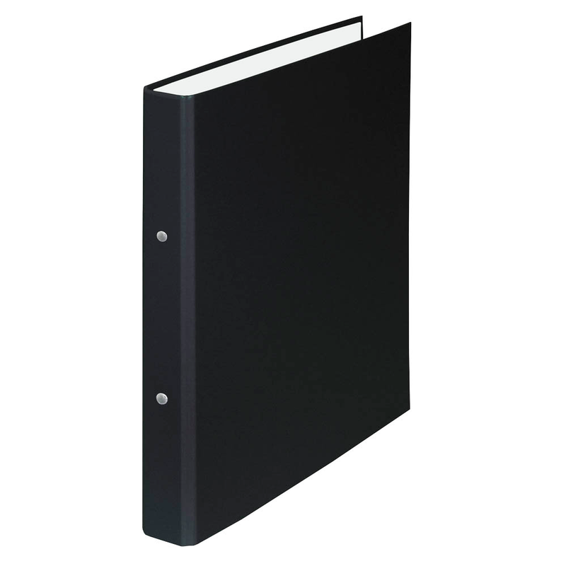 DONAU Ringbuch 2-Ringe schwarz 2,5 cm DIN A4, 1 St.
