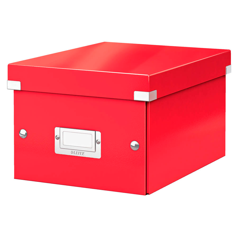 LEITZ Click & Store Aufbewahrungsbox 7,4 l rot 21,6 x 28,2 x 16,0 cm, 1 St.