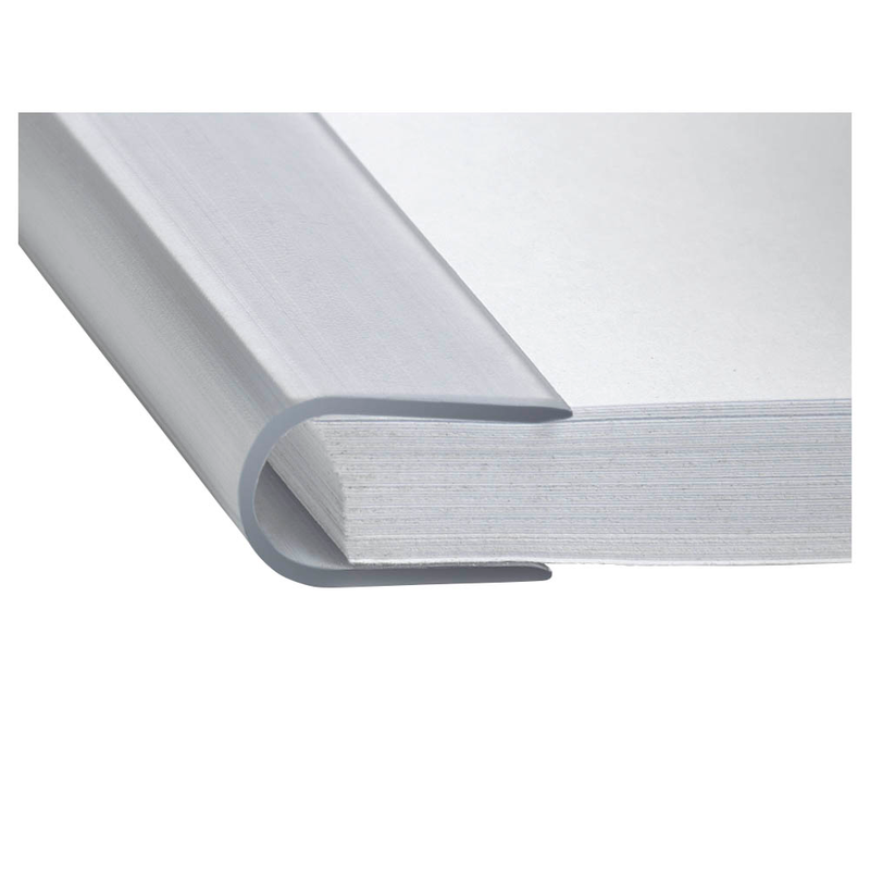 DURABLE Klemmschienen transparent DIN A4 60 Blatt, 50 St.