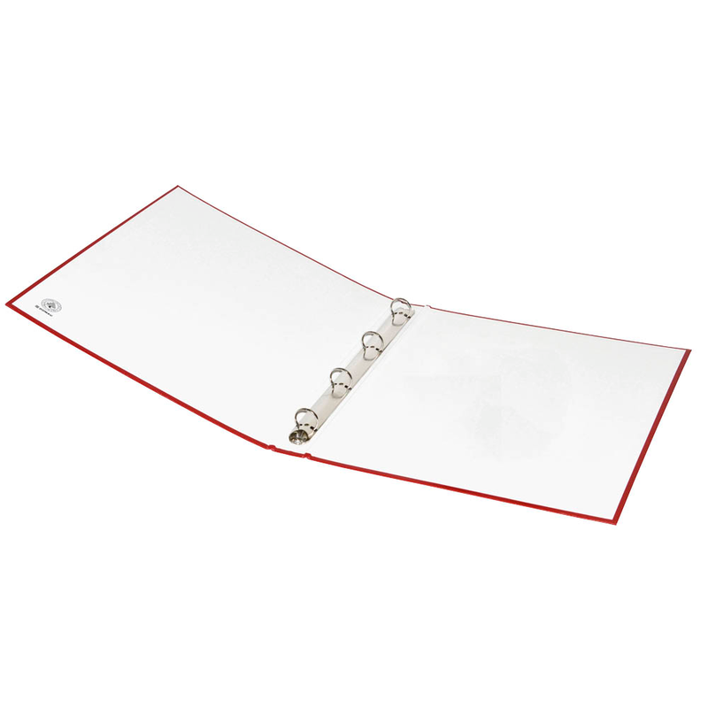 DONAU Ringbuch 4-Ringe rot 2,5 cm DIN A4, 1 St.