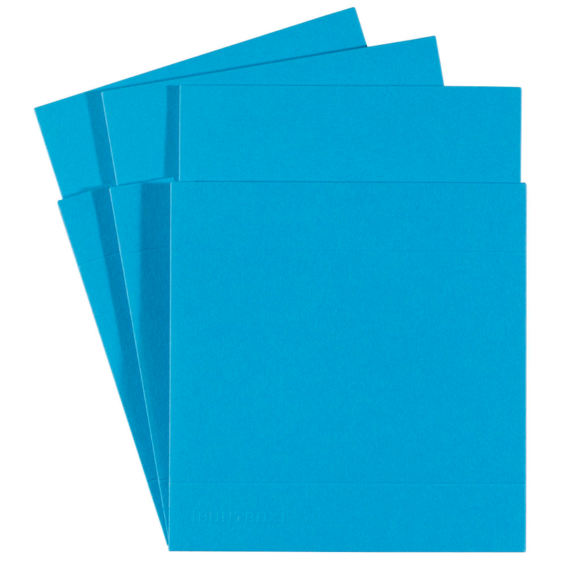 BUNTBOX M Geschenkboxen 1,1 l blau 17,0 x 11,0 x 6,0 cm, 3 St.